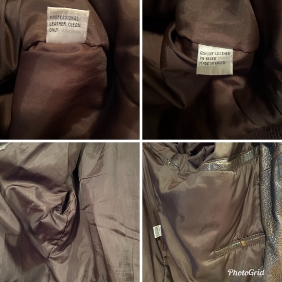 Timothy, Daniel Leather Bomber - Picture 7 of 7